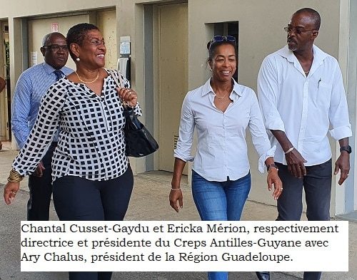 Creps Antilles-Guyane : Chantal Cusset-Gaydu a fait sa rentrée