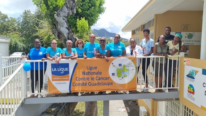 Guadeloupe. Le CNRBT aux côtés de la Ligue contre le Cancer