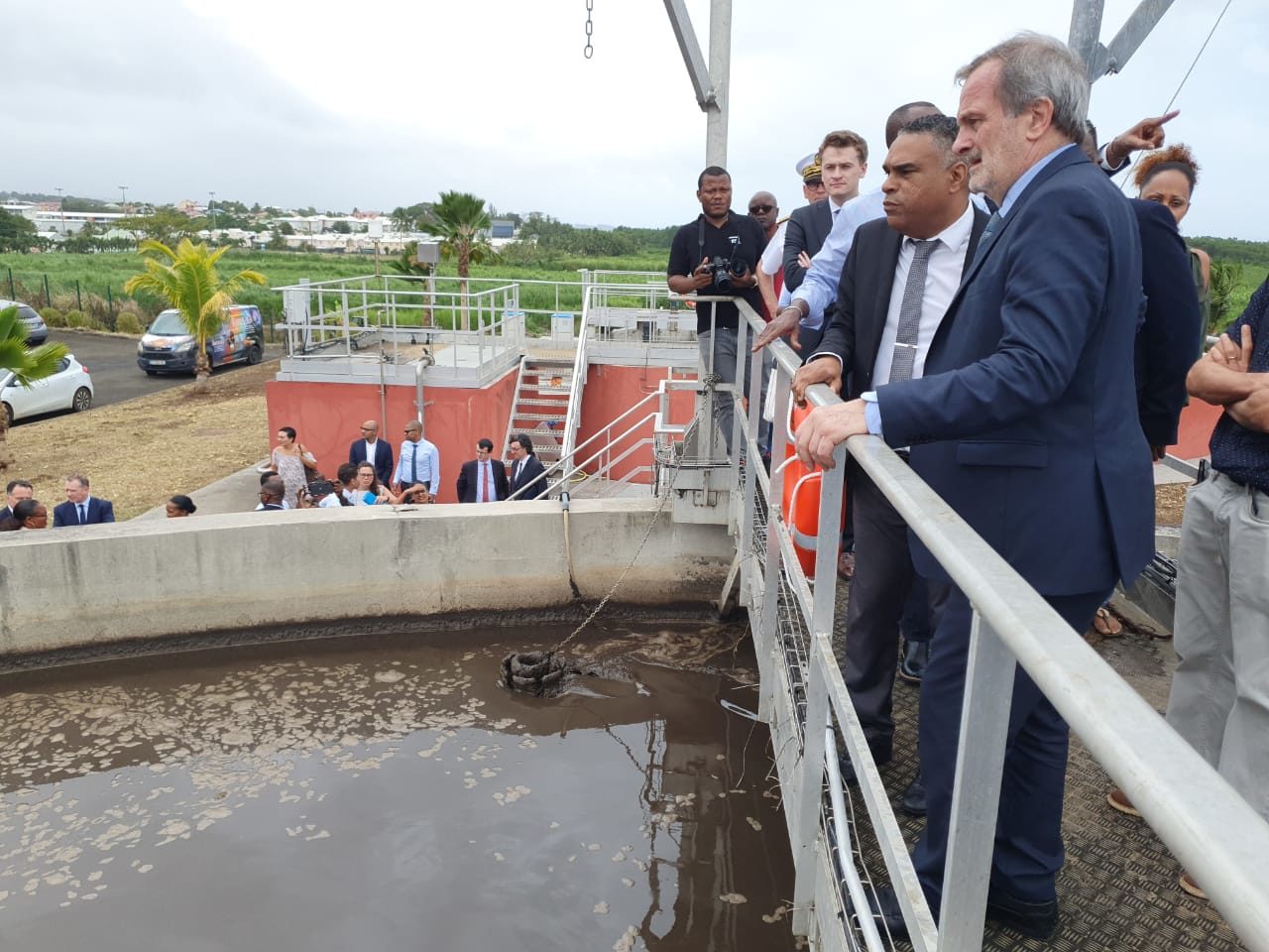 Guadeloupe. Jean-François Carenco : « C’est un travail commun qui permet de dire que les choses avancent pour l’eau, pour l’assainissement ! »