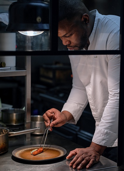 Le chef cuisinier guadeloupéen Rémi Braflan.